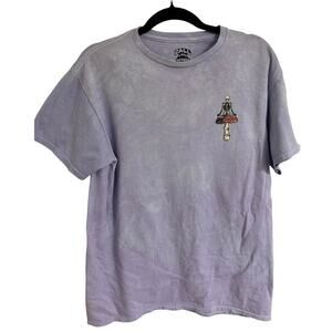 💜 Call Your Mother Tee – Tie-Dye, Skeletons & Shrooms | Size M - Hippie Vibes